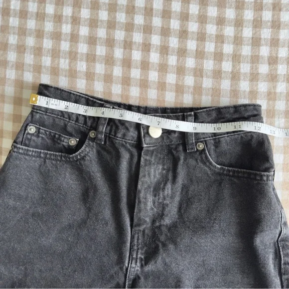 ASOS High Waisted Denim Shorts - Picture 3 of 7